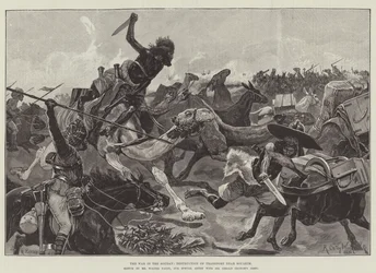 The War in the Soudan, Destruction of Transport near Souakim